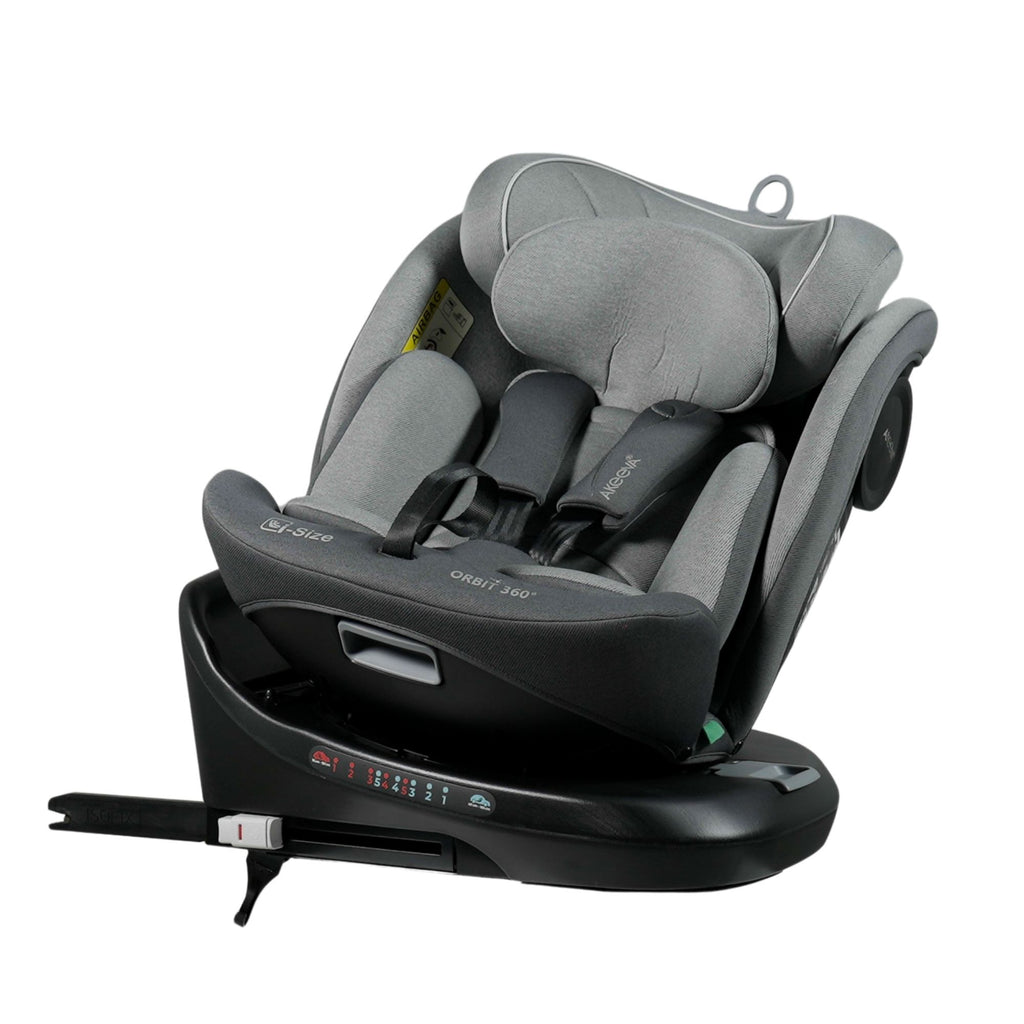 Akeeva 360 Rotate Isofix Carseat w/latch and side protect (Orbit) w/ICC