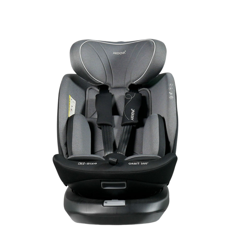 Akeeva 360 Rotate Isofix Carseat w/latch and side protect (Orbit) w/ICC