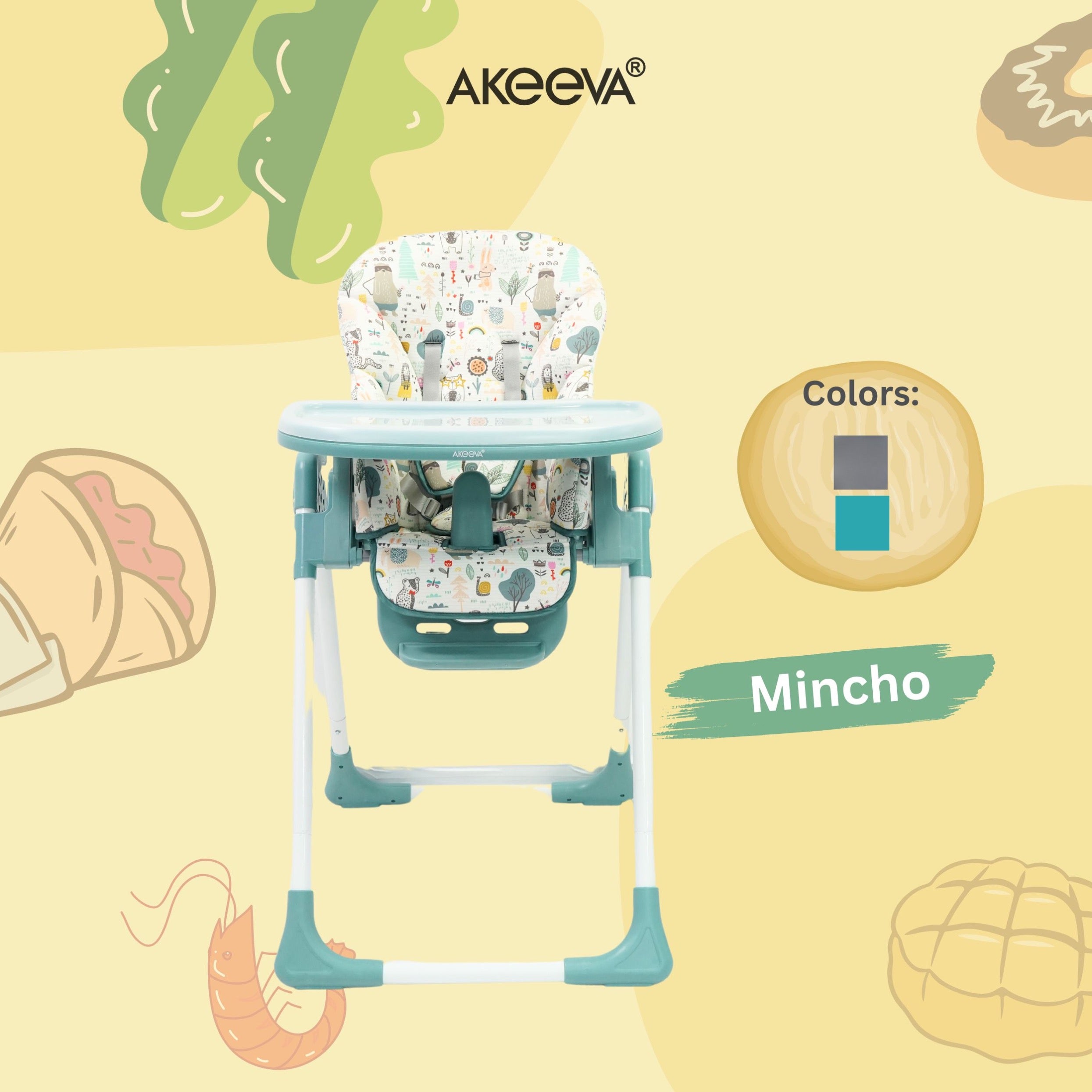 Akeeva Luxury High Chair (Mincho)