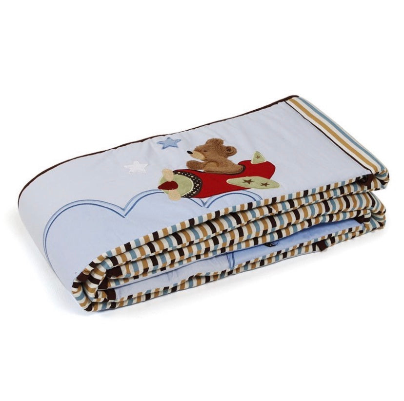 Akeeva AK-355 Bumper Pad (Blue) 28x41