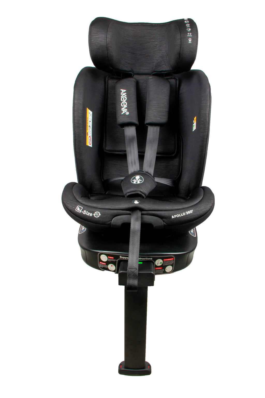 Akeeva 360 Rotate Isofix Carseat w/latch and Leg Support (APOLLO 360) w/ICC.