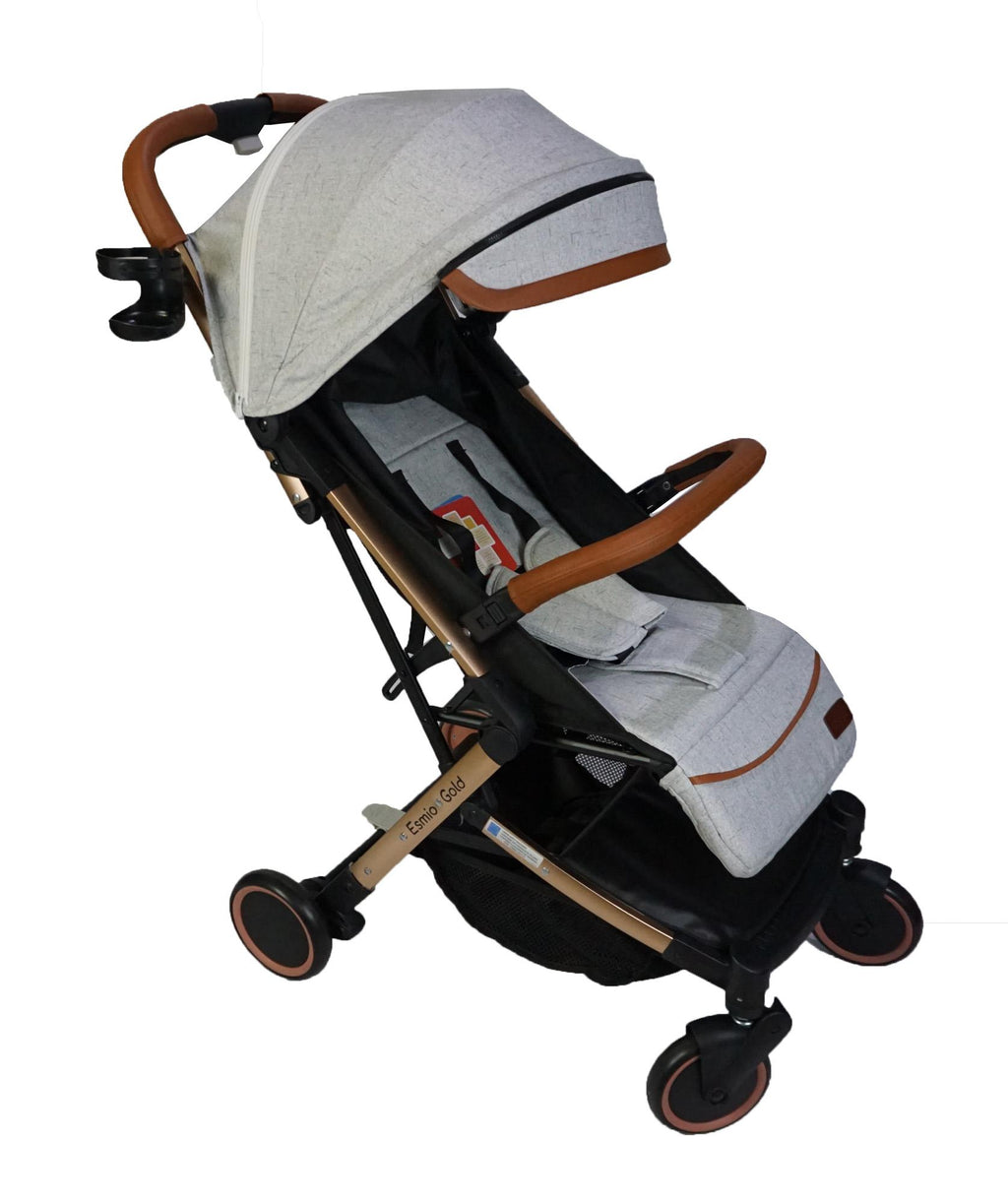 [ONLINE EXCLUSIVE] Akeeva X Evenflo Travel Stroller (Esmio Gold)