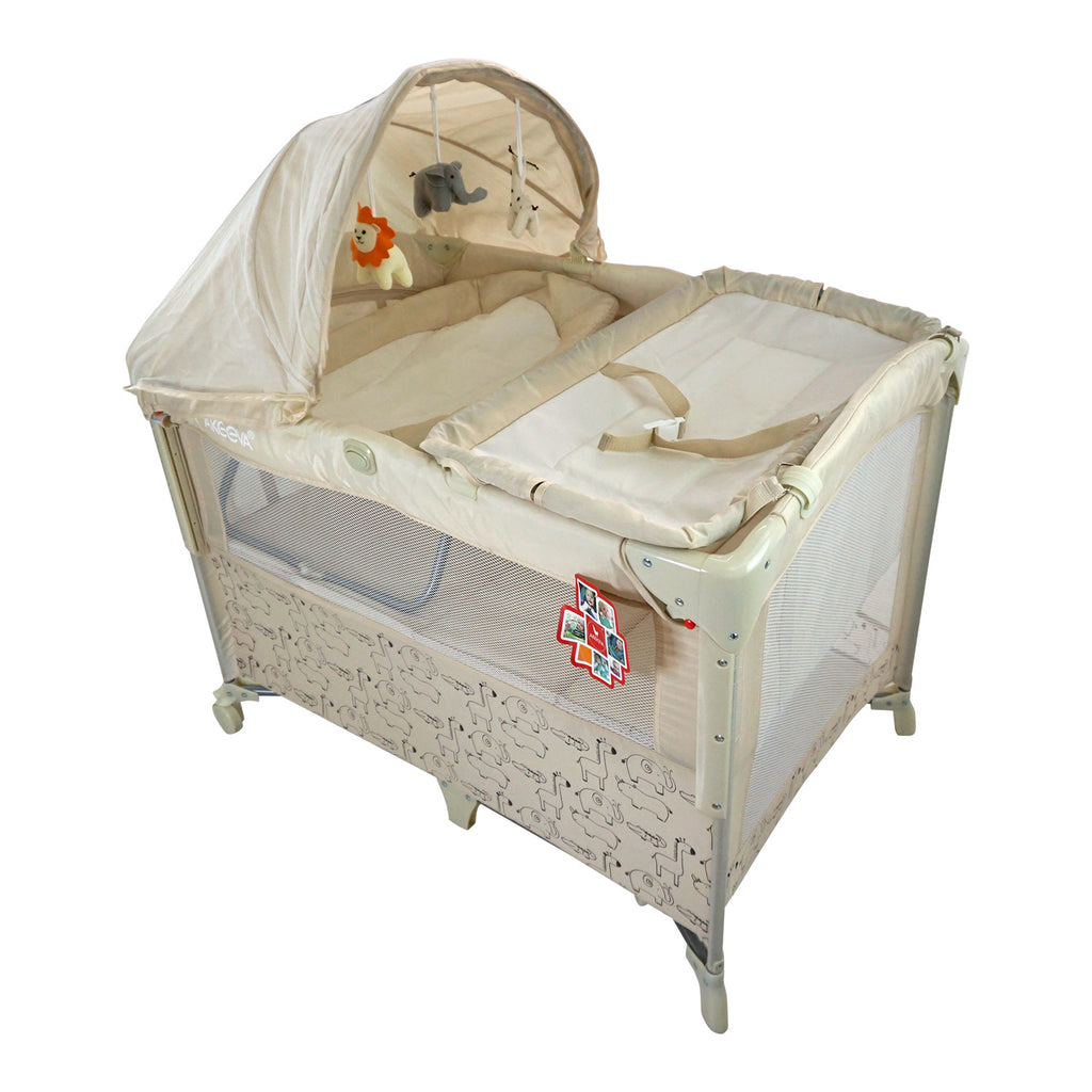 Akeeva Luxury CO-SLEEPER Playpen w/changer and snoozer (B.SIDE ME)