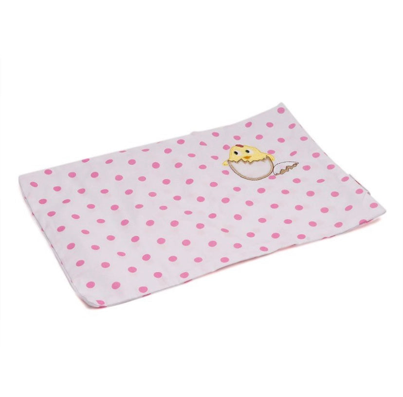 Akeeva AK-330 Bolster Case and Pillow Case 3-piece Set (Pink)