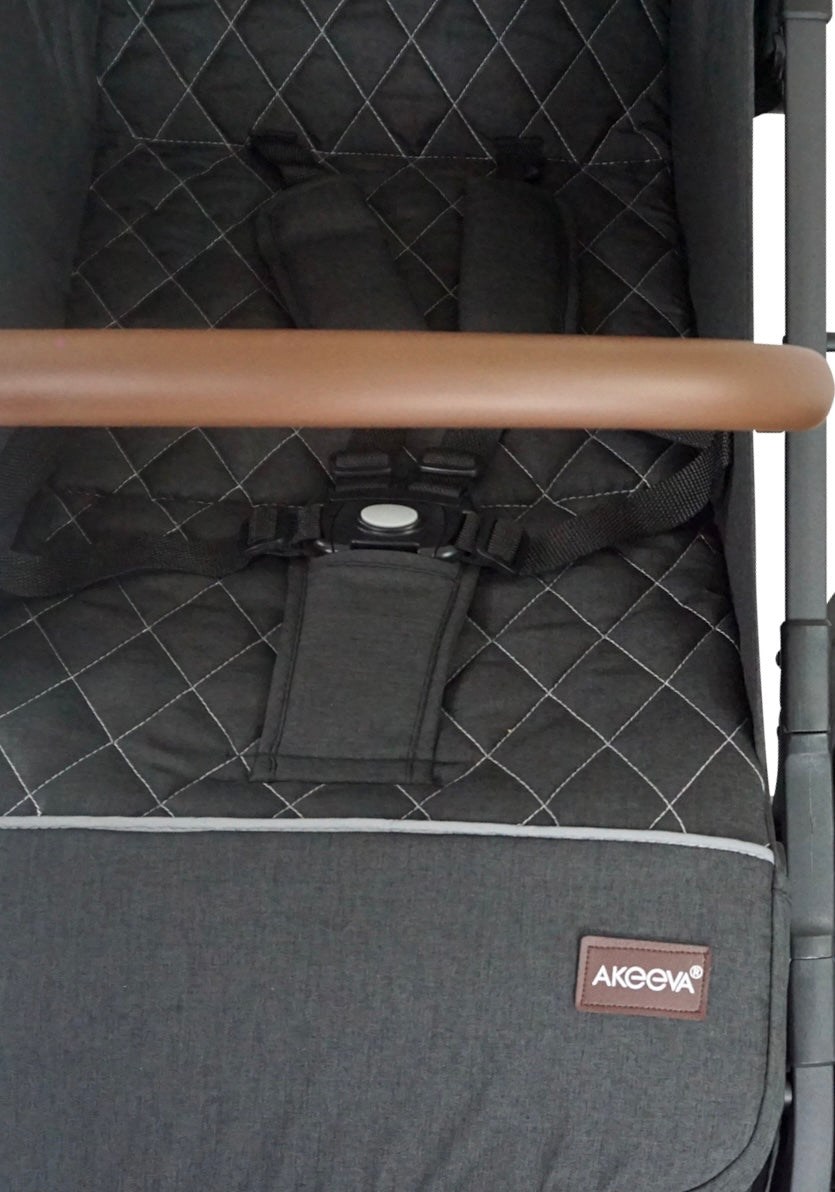 [ONLINE EXCLUSIVE] Akeeva X Evenflo Lightweight Travel Stroller (Pollux)