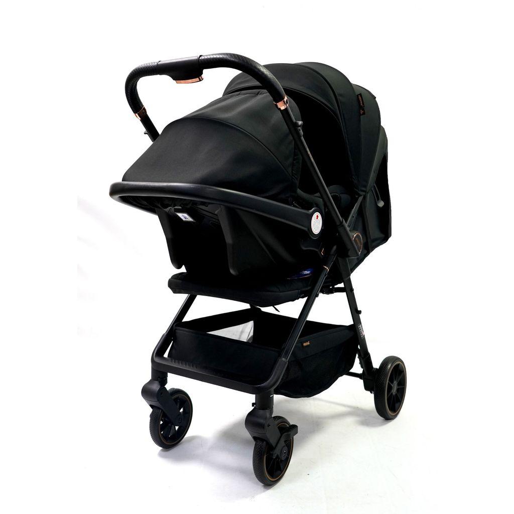 Akeeva Reversible Handle Stroller w/ Carseat Travel System (Versa Plus)