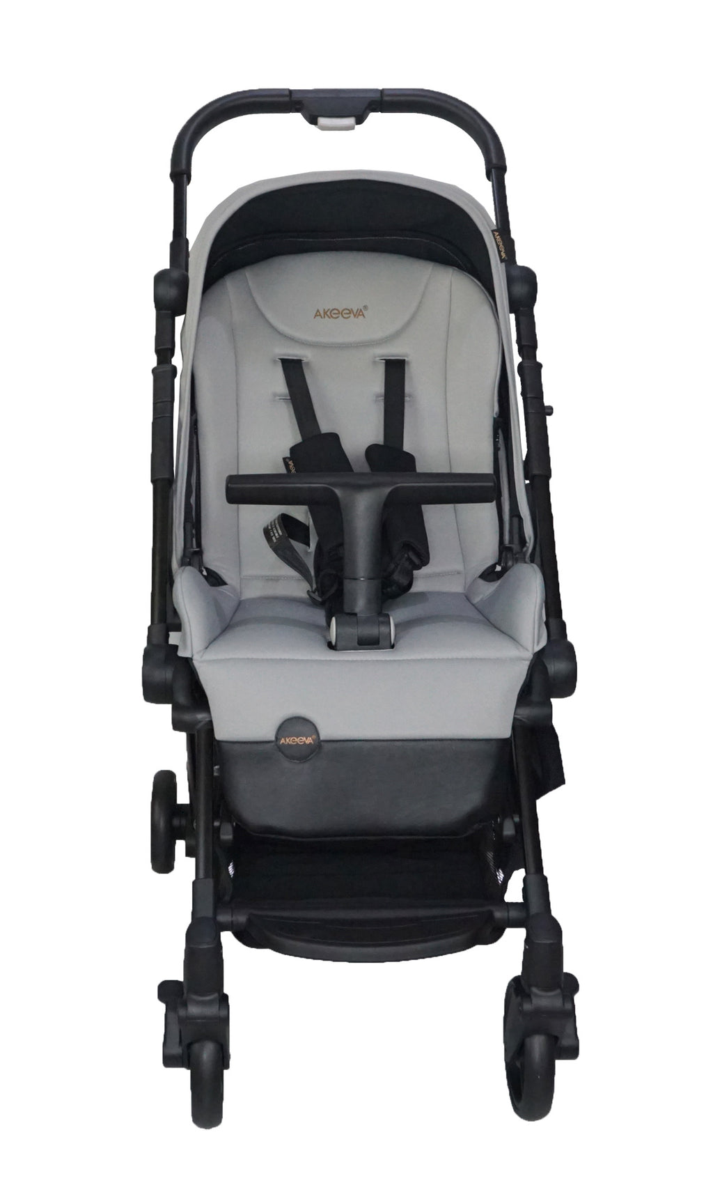 [ONLINE EXCLUSIVE] Akeeva Luxury REVERSIBLE Handle Travel Stroller (Moov)