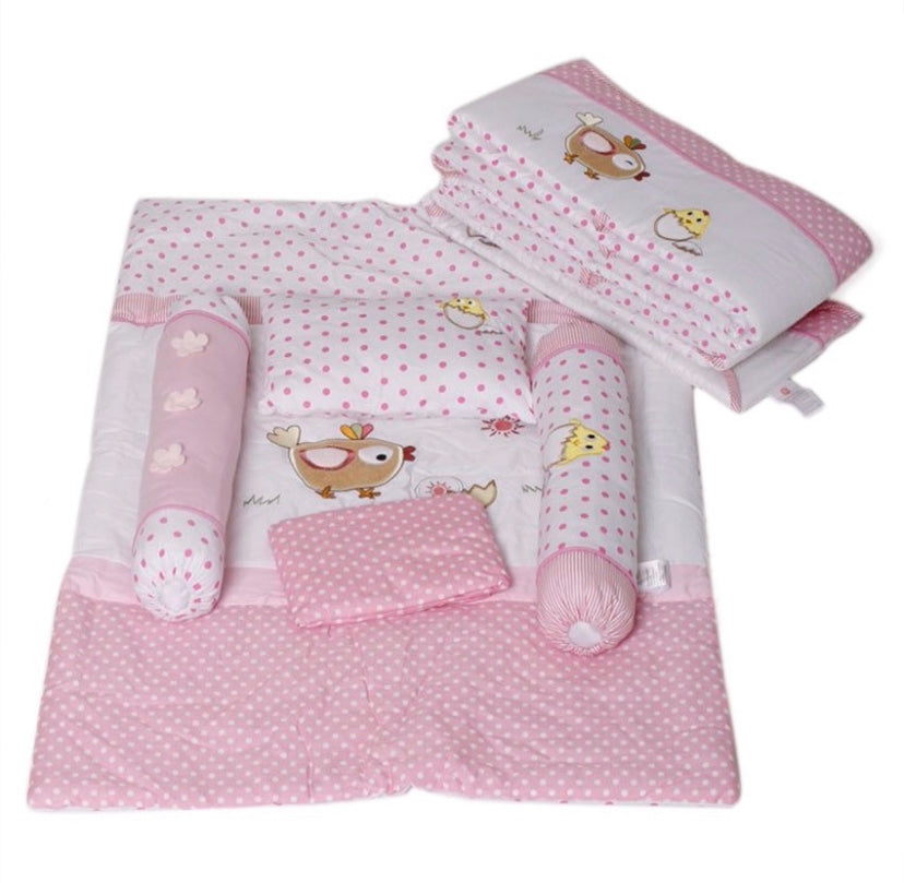 Akeeva AK-330 Comforter 6-piece Set (Pink) 28x52