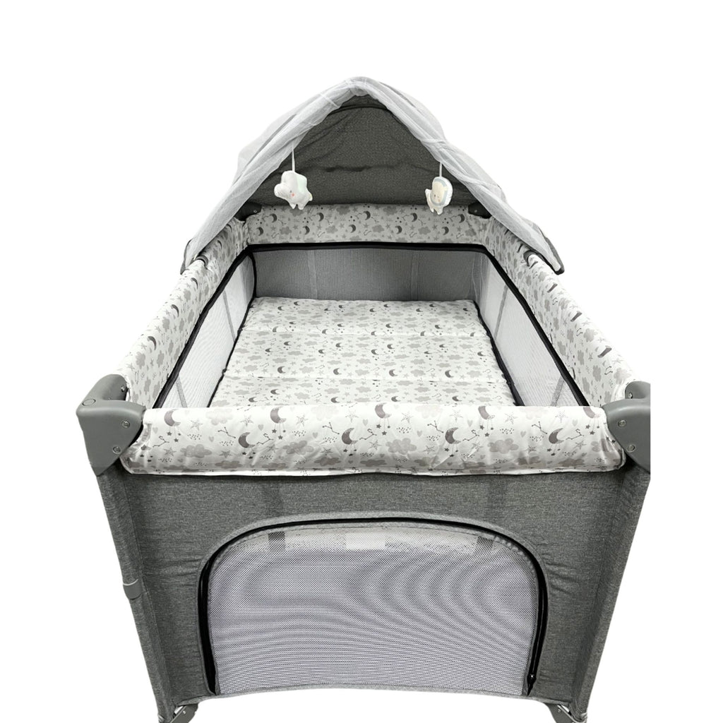 Akeeva Luxury Easyfold CO-SLEEPER Playpen w/changer (Easyfold Sidebed)