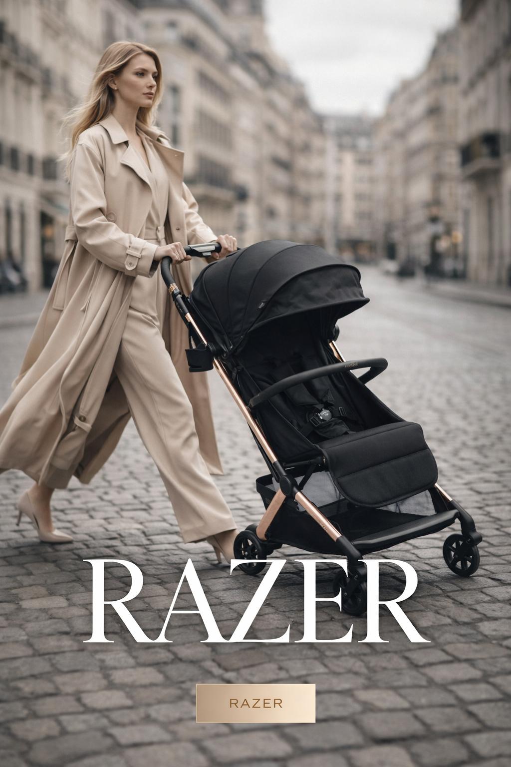 Akeeva Platinum Luxury Cabin-sized Stroller (Razer)