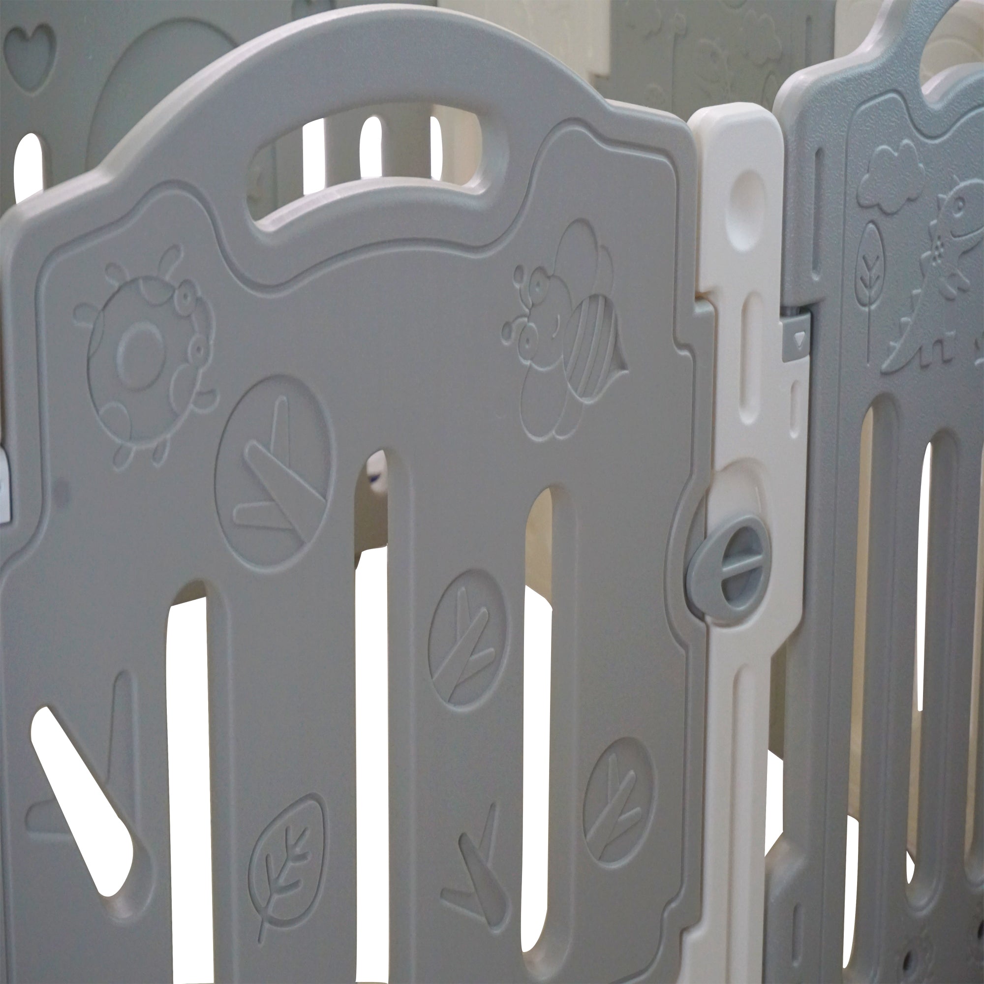 Akeeva Playfence / Playpen / Play yard / Safety Rail (8+2 Panels)