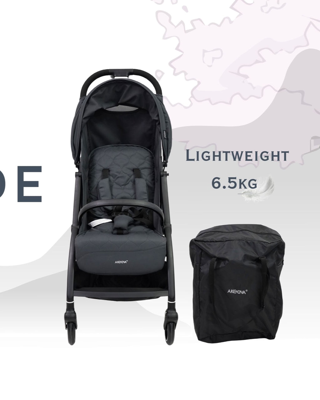 Akeeva Travel Stroller (Stride)