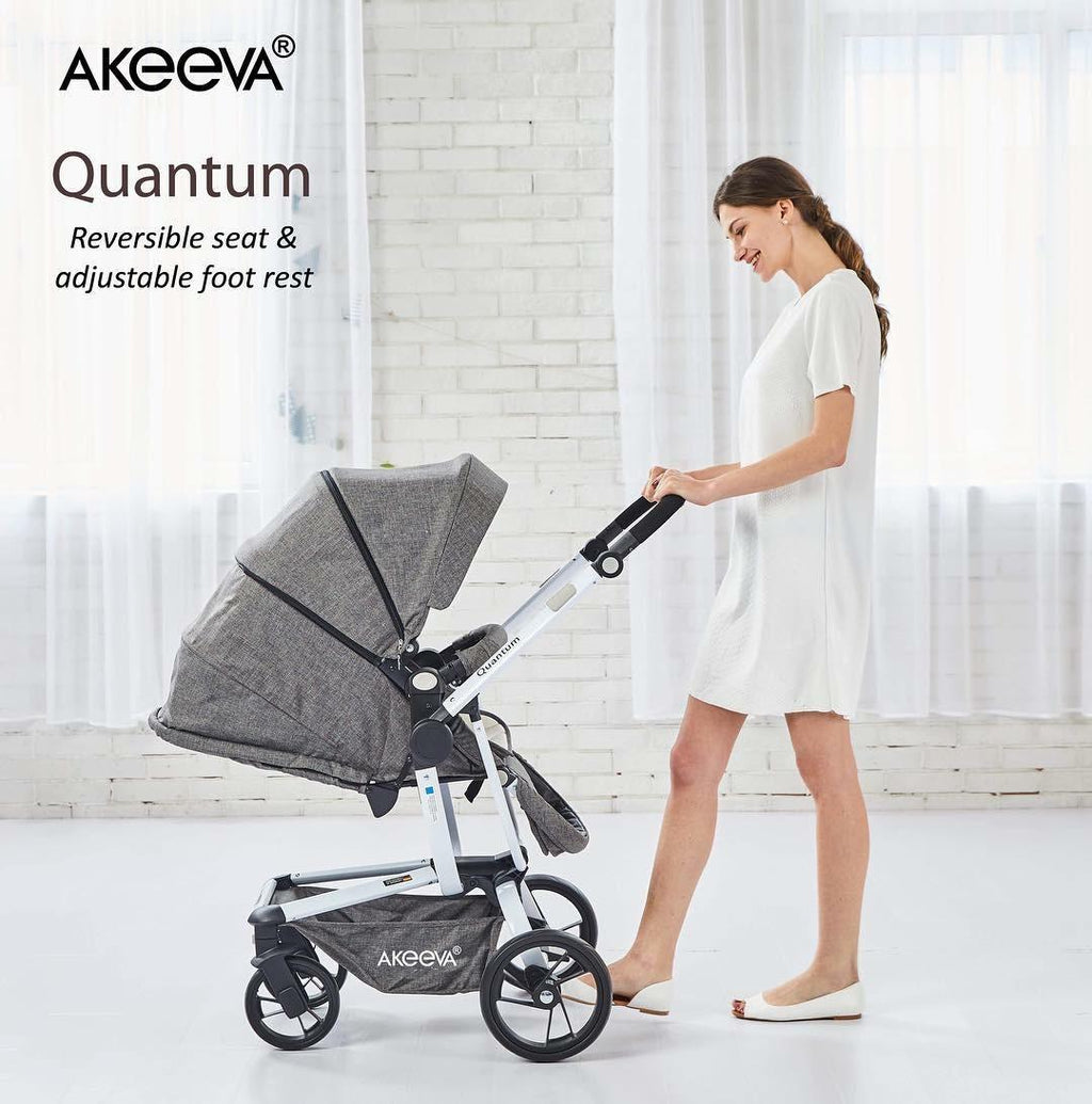 [ONLINE EXCLUSIVE] Akeeva Luxury Stroller (Quantum)