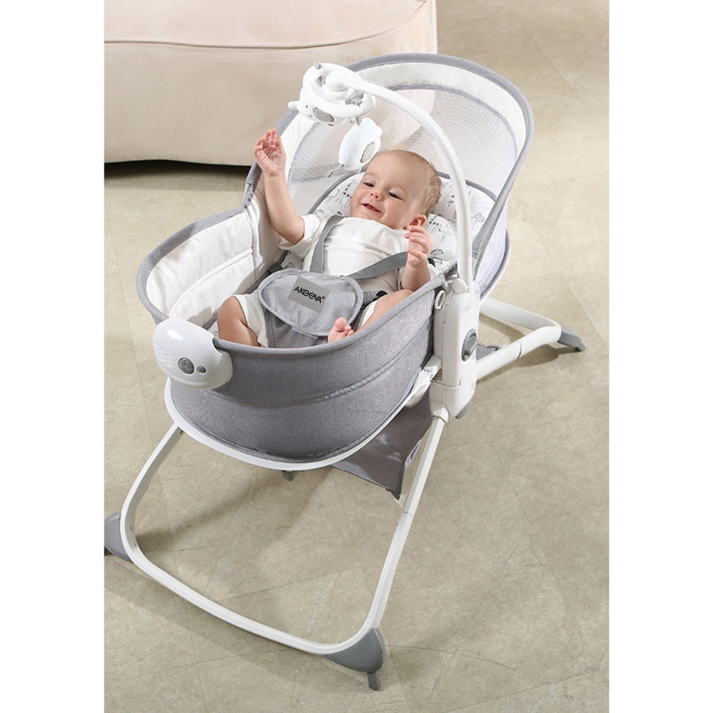 Akeeva Newborn to Toddler 5 in 1 Sidebed Crib to Toddler Seat (Uni-Cot)