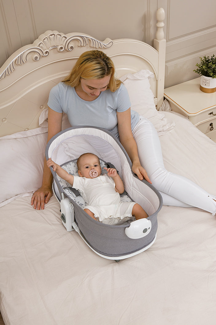 Akeeva Newborn to Toddler 5 in 1 Sidebed Crib to Toddler Seat (Uni-Cot)