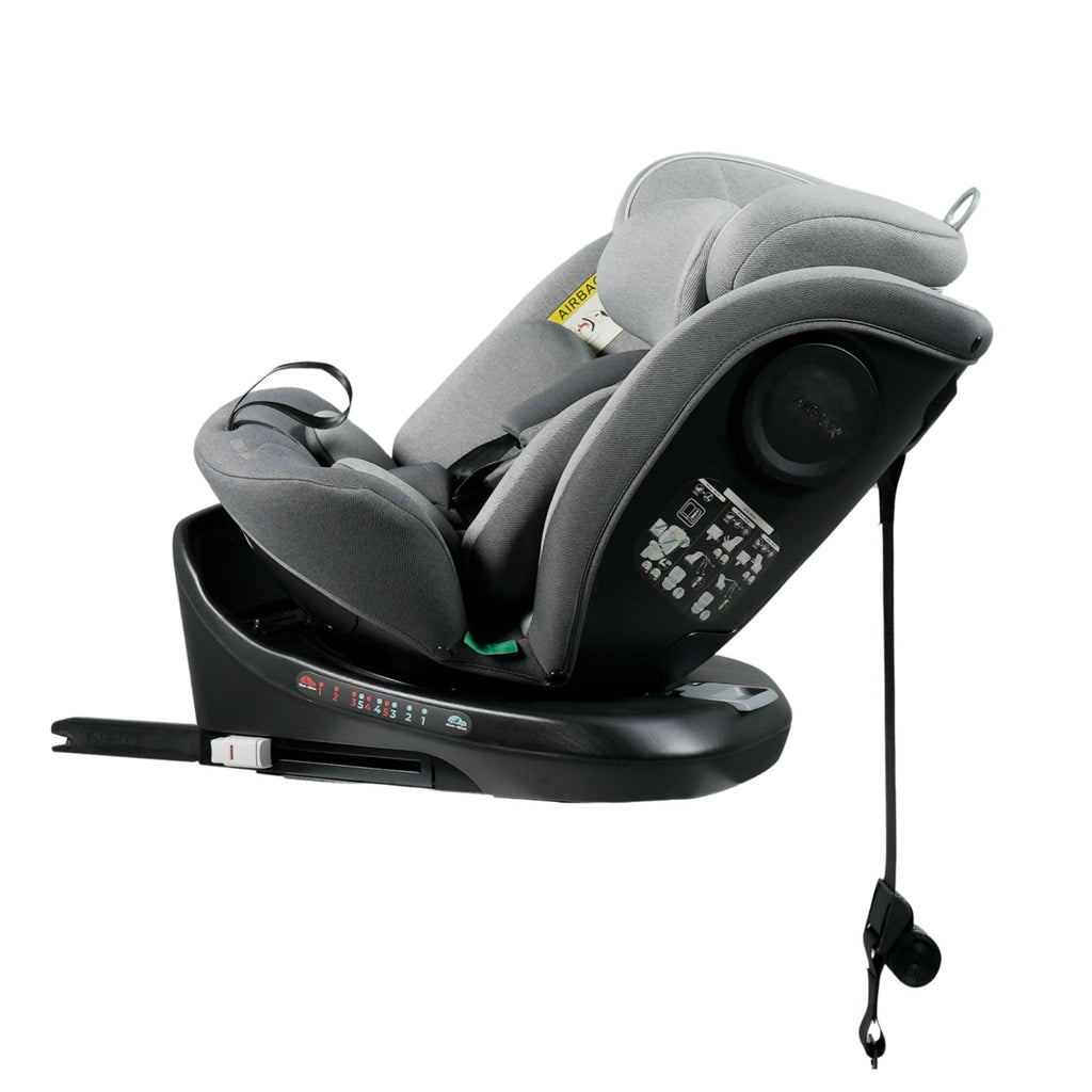 Akeeva 360 Rotate Isofix Carseat w/latch and side protect (Orbit) w/ICC