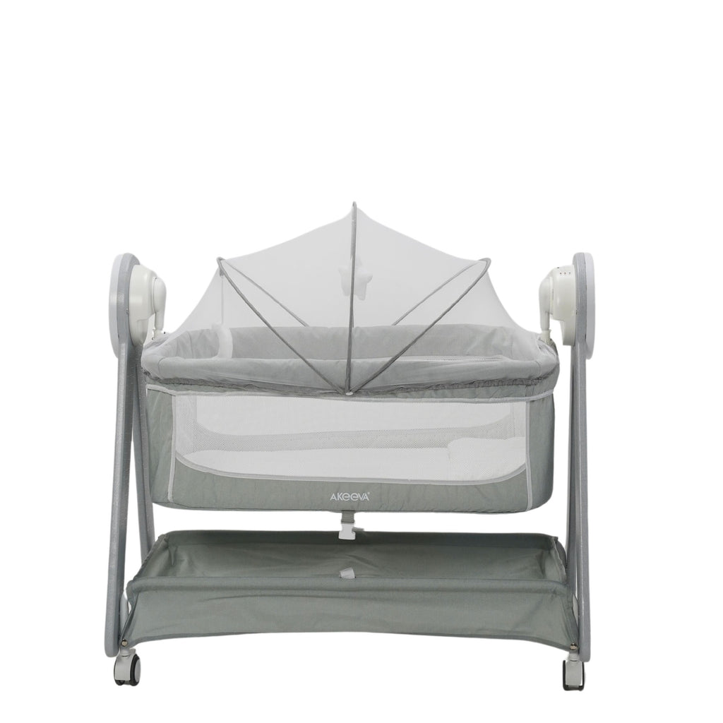 Akeeva Luxury Wood Autosway Crib (Classique Autosway)