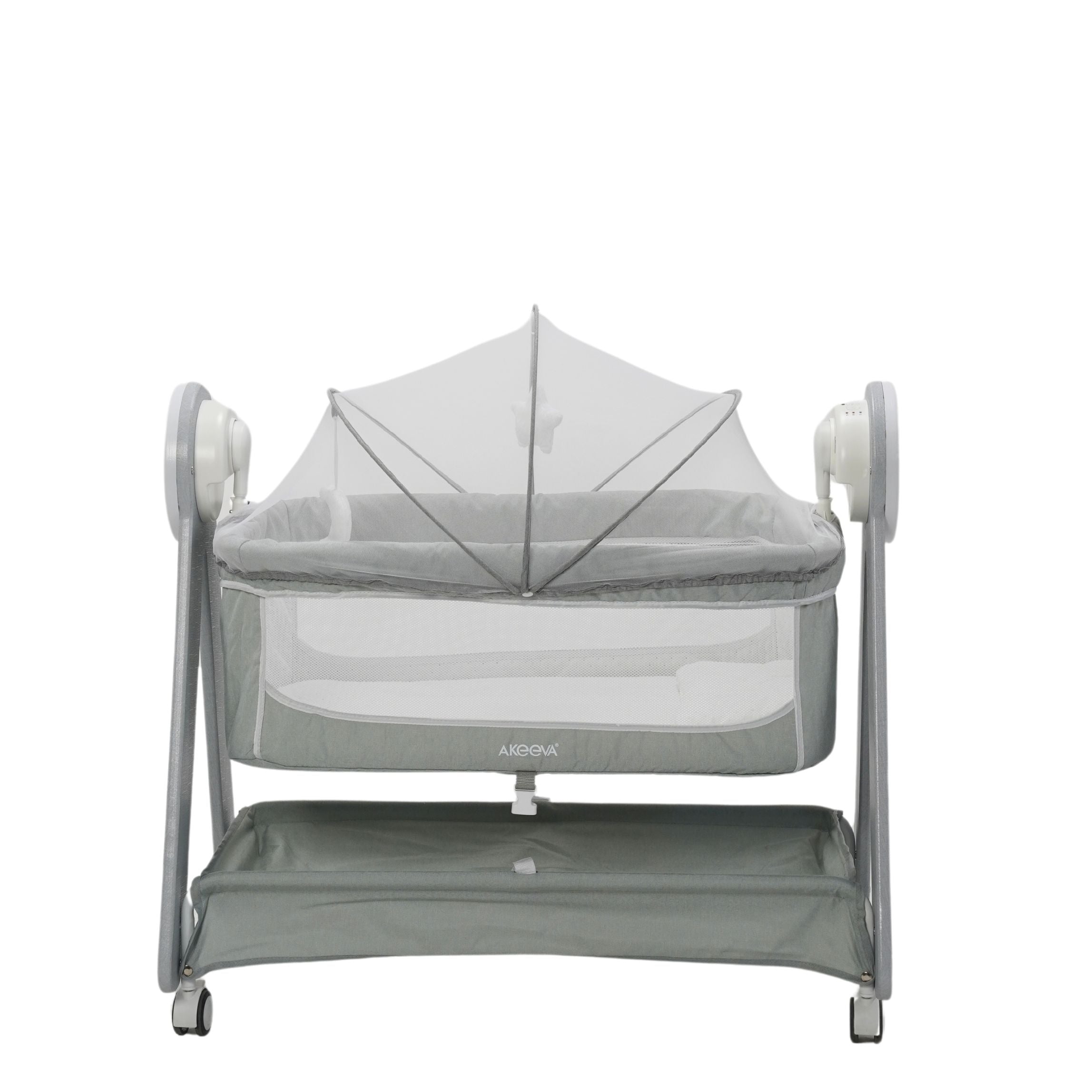 Akeeva Luxury Wood Autosway Crib (Classique Autosway)