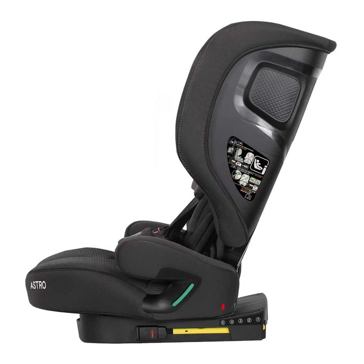 Akeeva Foldable Reclinable Isofix Carseat w/latch (ASTRO) w/ICC