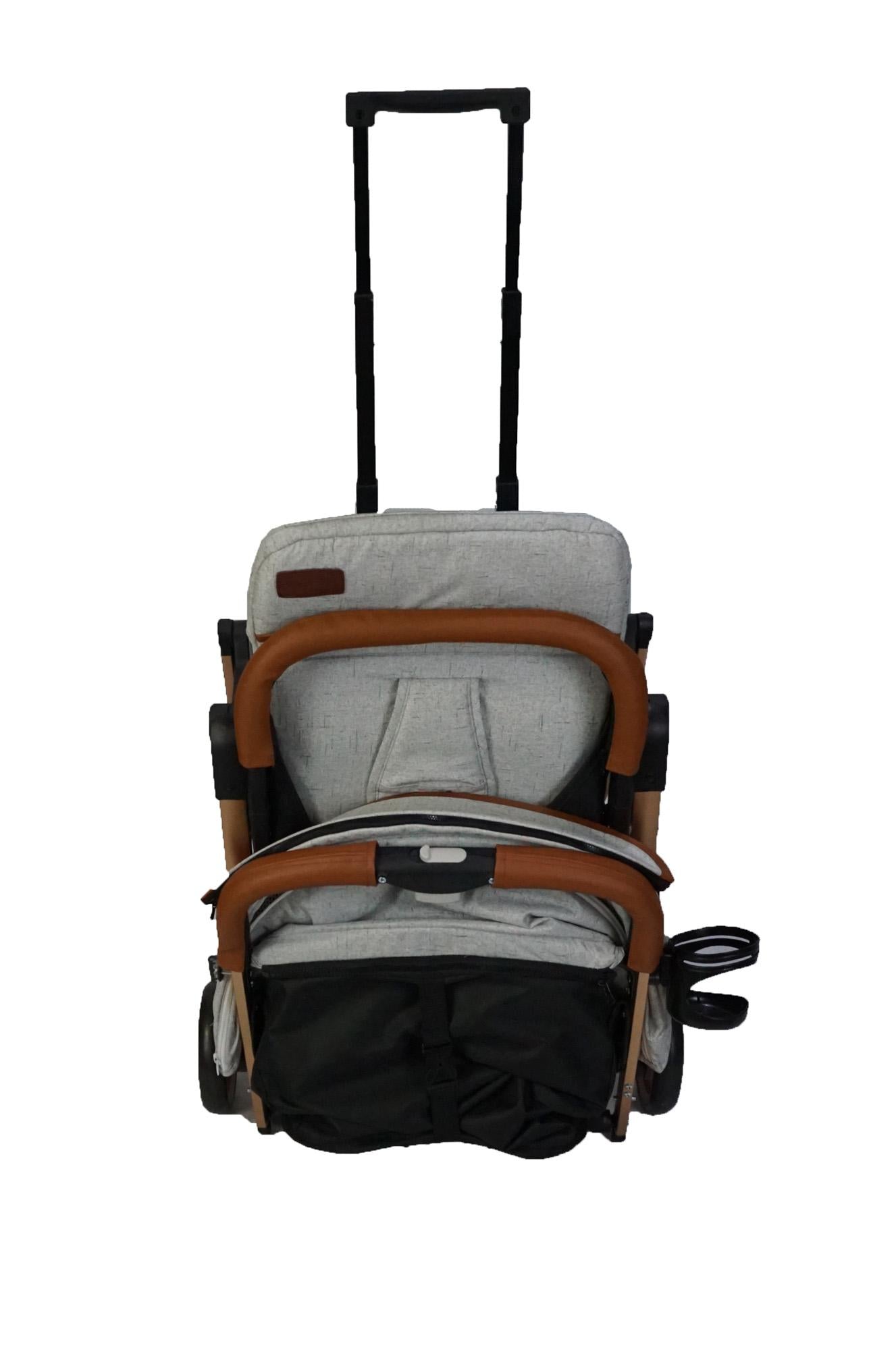 [ONLINE EXCLUSIVE] Akeeva X Evenflo Travel Stroller (Esmio Gold)