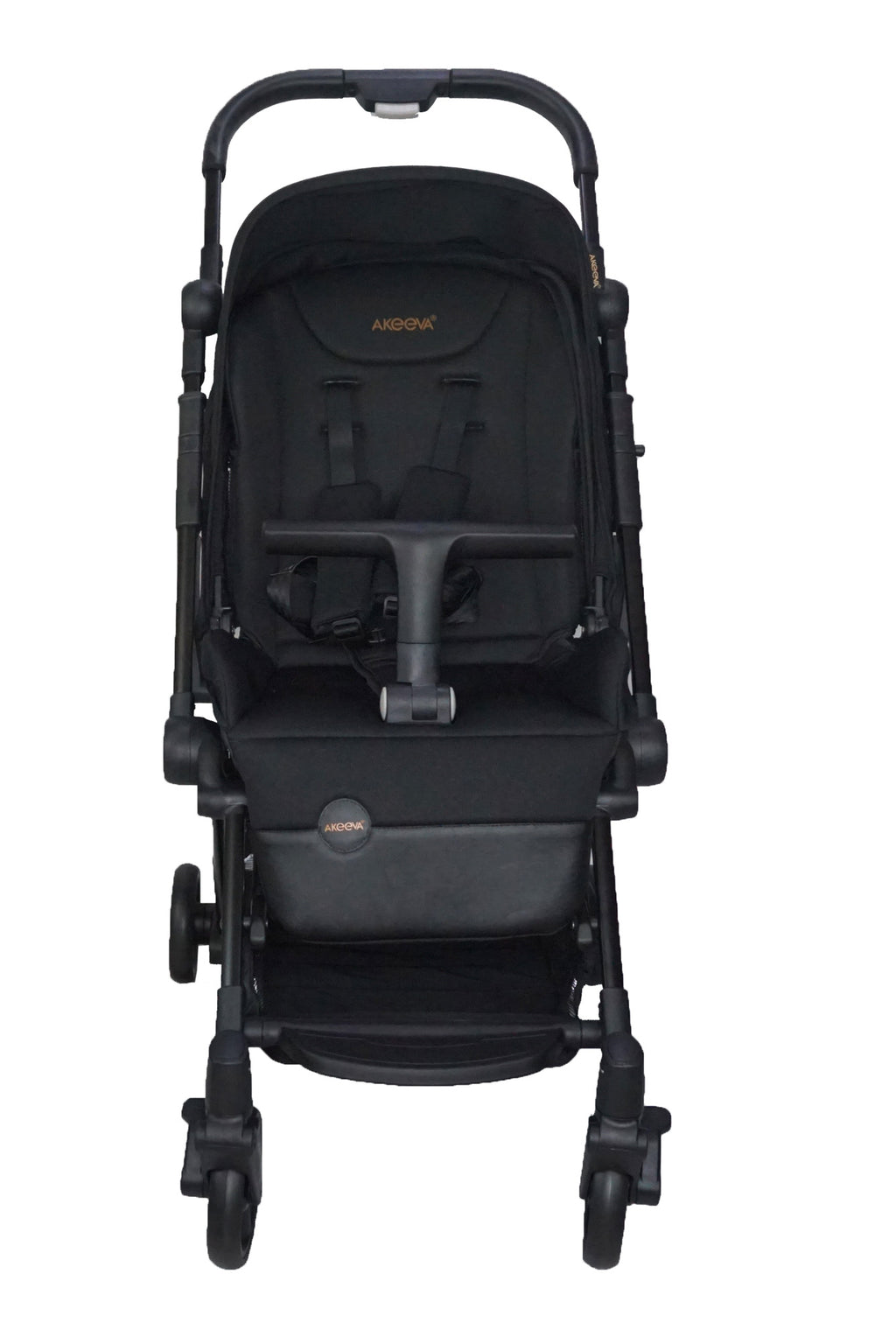 [ONLINE EXCLUSIVE] Akeeva Luxury REVERSIBLE Handle Travel Stroller (Moov)