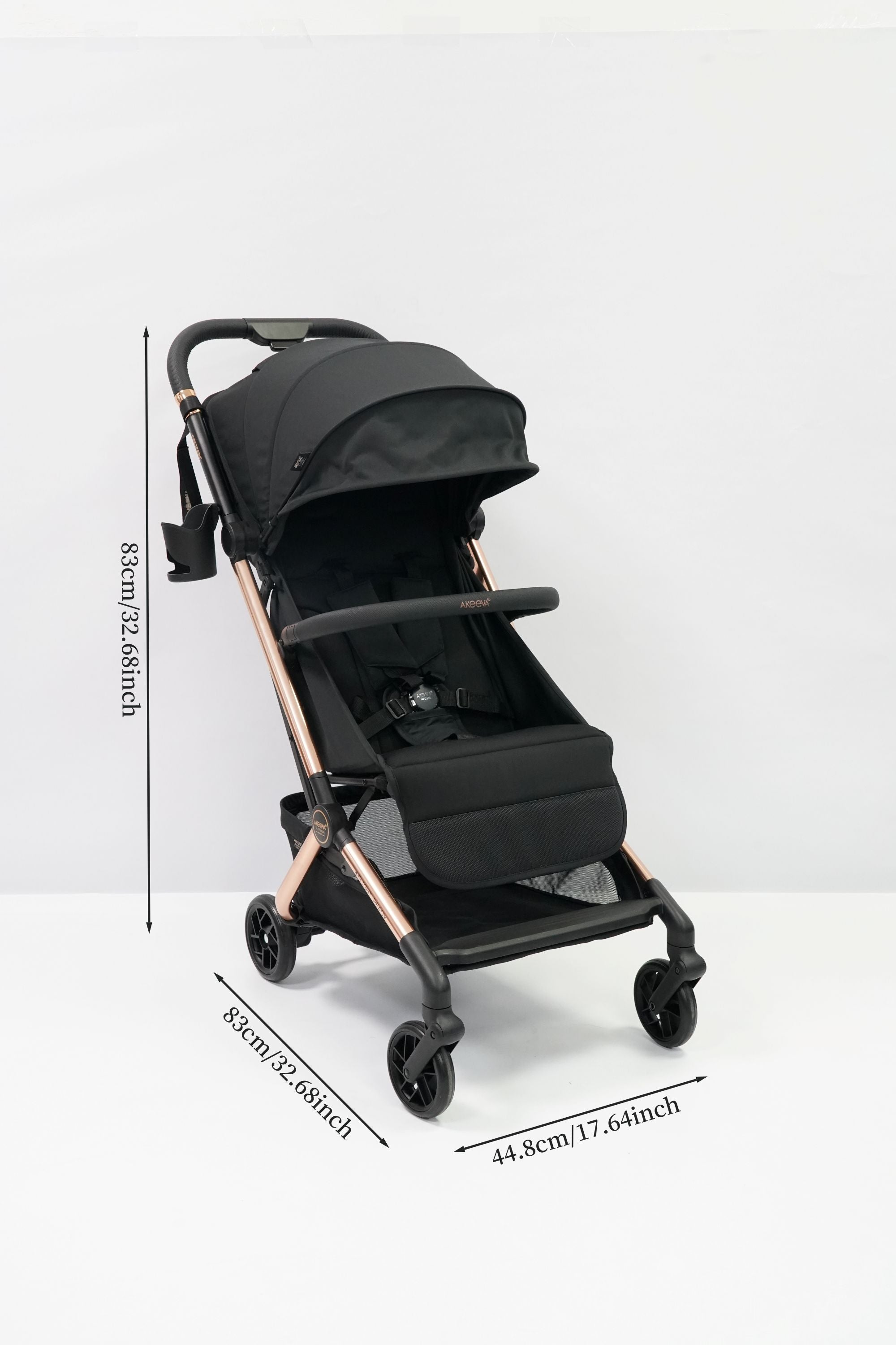 Akeeva Platinum Luxury Cabin-sized Stroller (Razer)