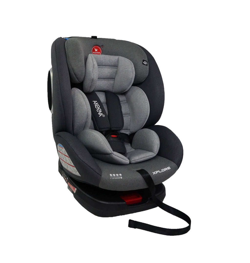 Akeeva 360 Rotate Isofix Carseat w/latch and side protect (Xplore) w/ICC