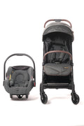 Akeeva Self-Fold Travel Stroller w/ Carseat Travel System (I-fold Plus)