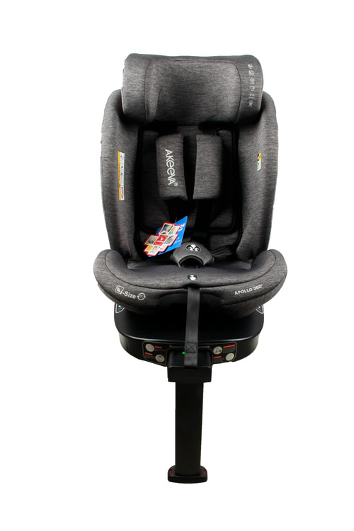 Akeeva 360 Rotate Isofix Carseat w/latch and Leg Support (APOLLO 360) w/ICC.