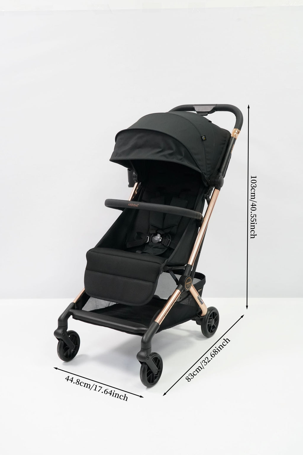 Akeeva Platinum Luxury Cabin-sized Stroller (Razer)