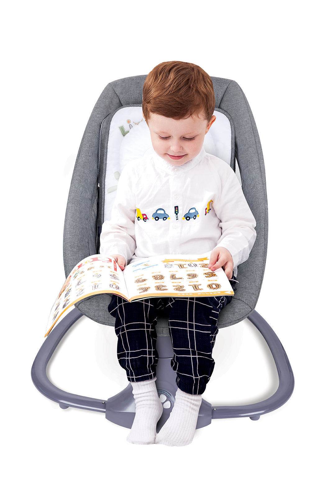 Akeeva Newborn to Toddler Reclinable Automatic Snoozer Swing (SNUGGLI)
