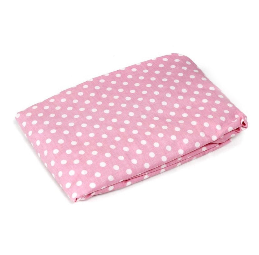 Akeeva AK-330 Crib Bedsheet (Pink) 28x52