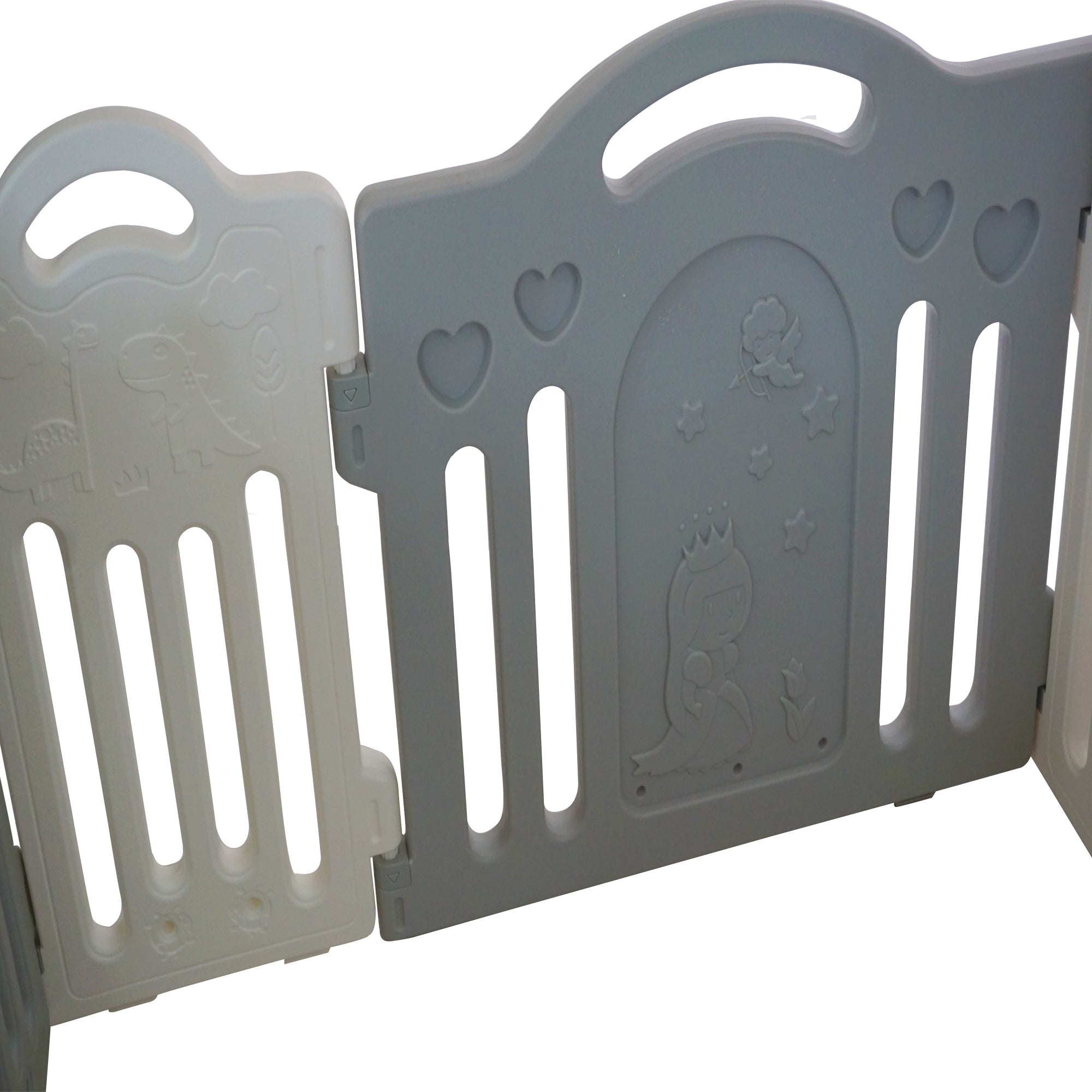 Akeeva Playfence / Playpen / Play yard / Safety Rail (8+2 Panels)