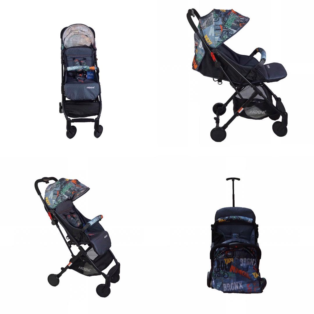 [ONLINE EXCLUSIVE] Akeeva X Evenflo Lightweight Travel Stroller (Pollux)