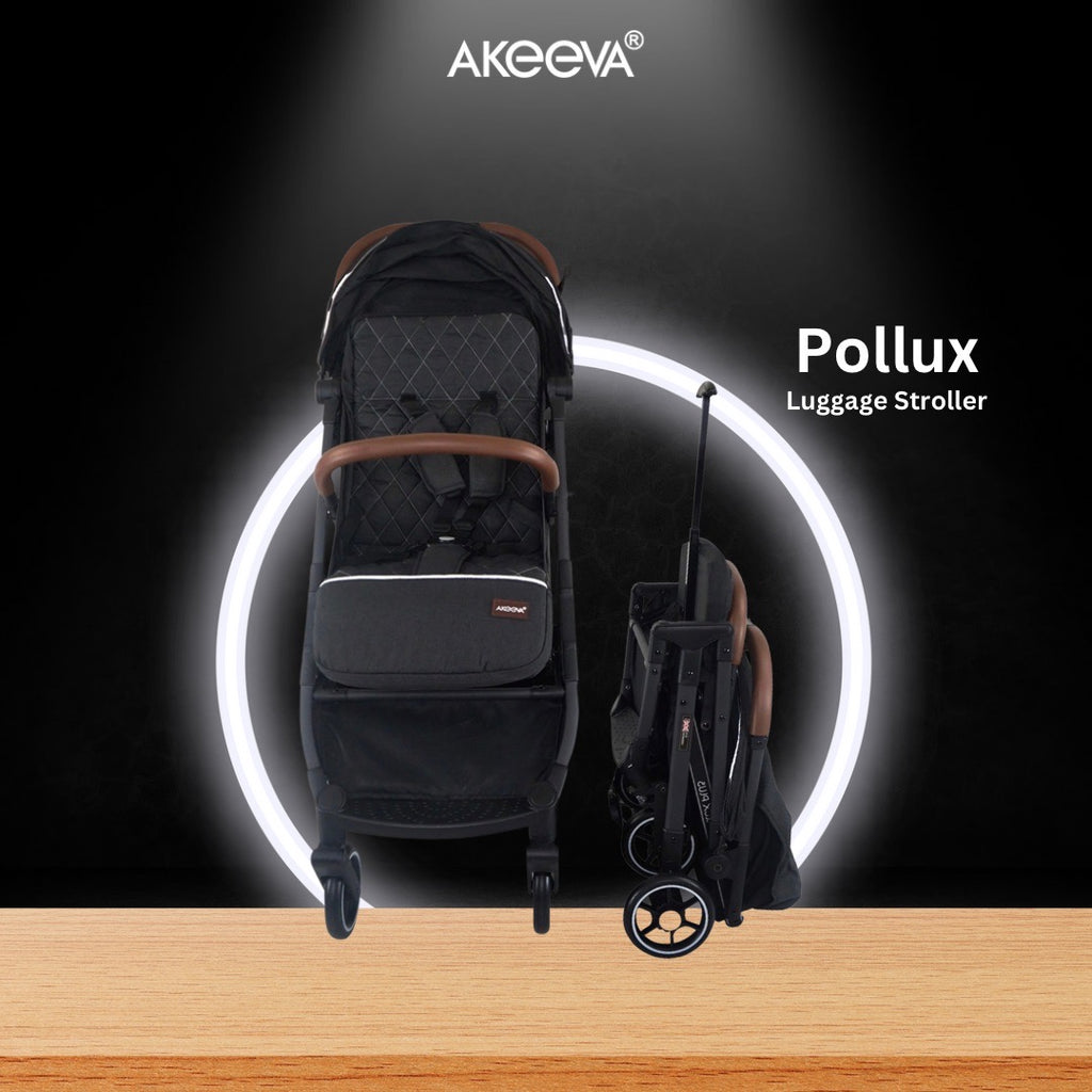 [ONLINE EXCLUSIVE] Akeeva X Evenflo Lightweight Travel Stroller (Pollux)