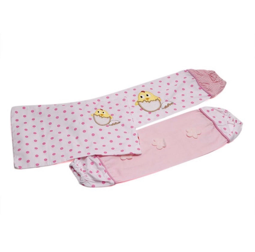 Akeeva AK-330 Bolster Case and Pillow Case 3-piece Set (Pink)