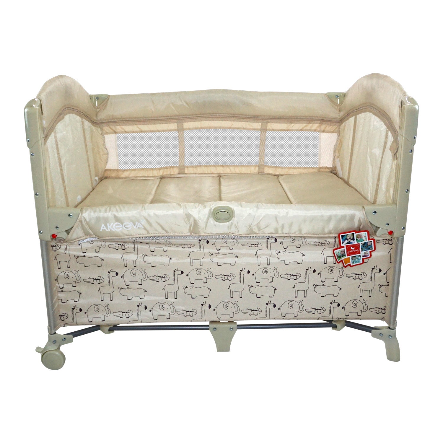 Akeeva Luxury CO-SLEEPER Playpen w/changer and snoozer (B.SIDE ME)