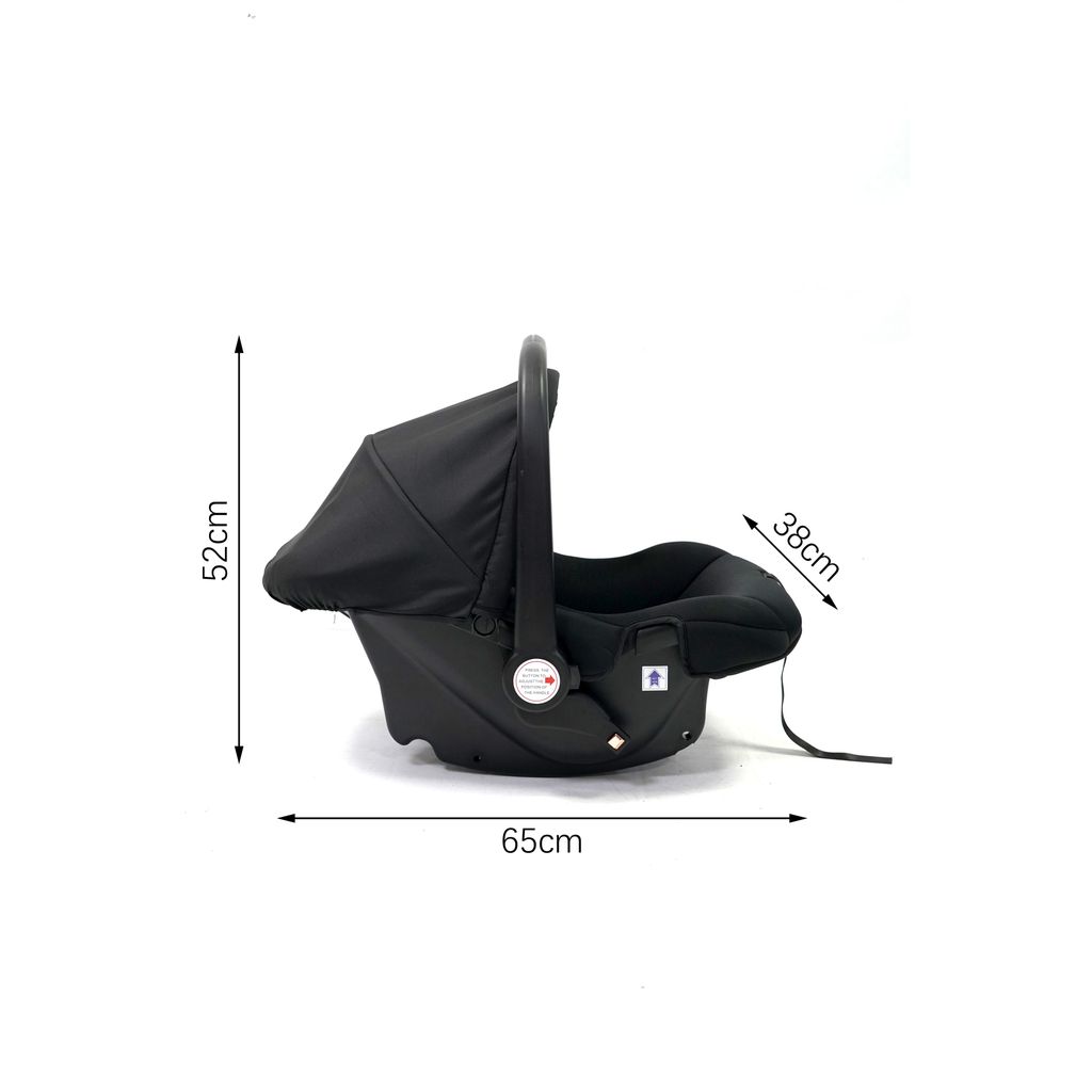 Akeeva Reversible Handle Stroller w/ Carseat Travel System (Versa Plus)