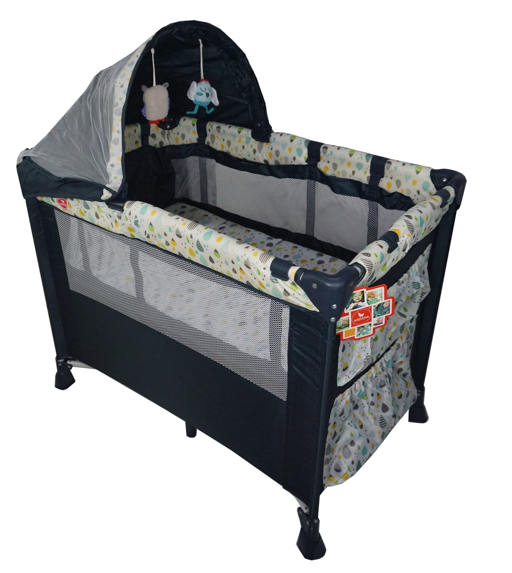 [ONLINE EXCLUSIVE] Akeeva Luxury Space Saver Playpen (Faro)