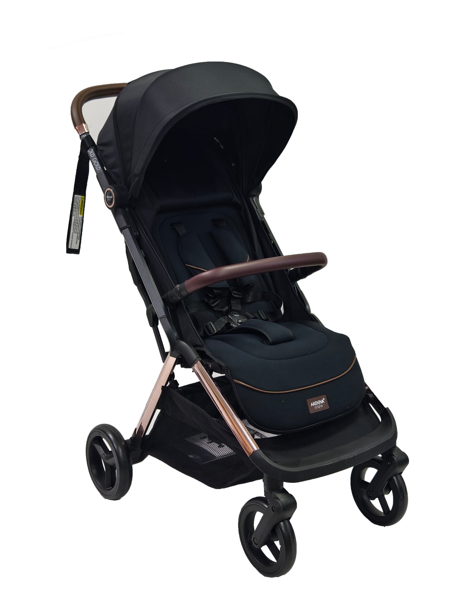 Akeeva Luxury Self-Fold Travel Stroller (Autofold Gold X)