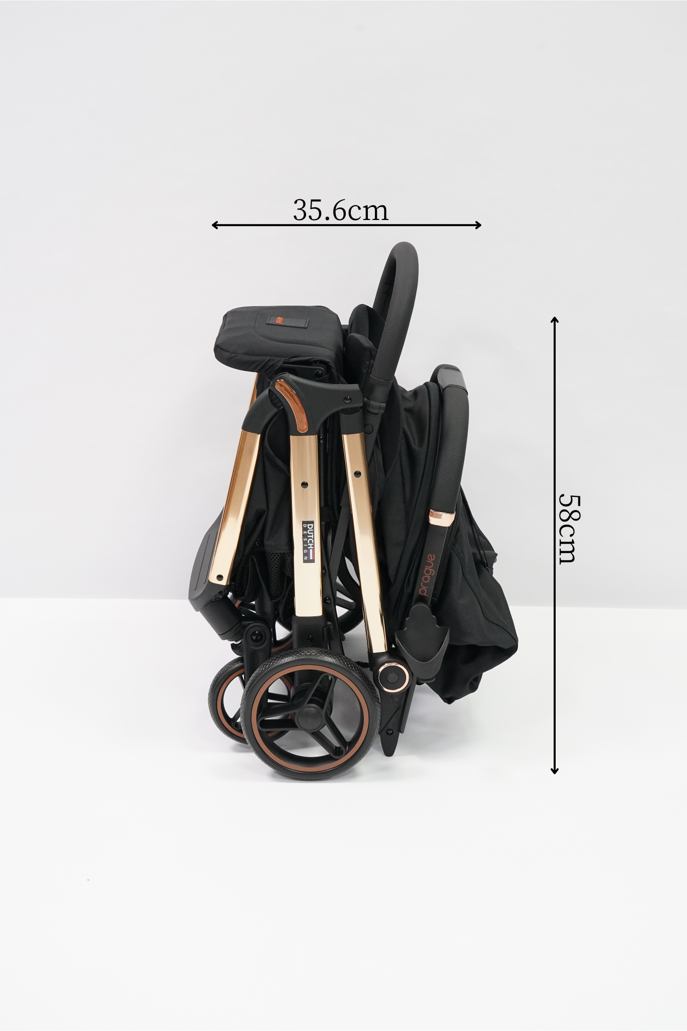 Akeeva High Seater Self-Fold Travel Stroller (Prague)