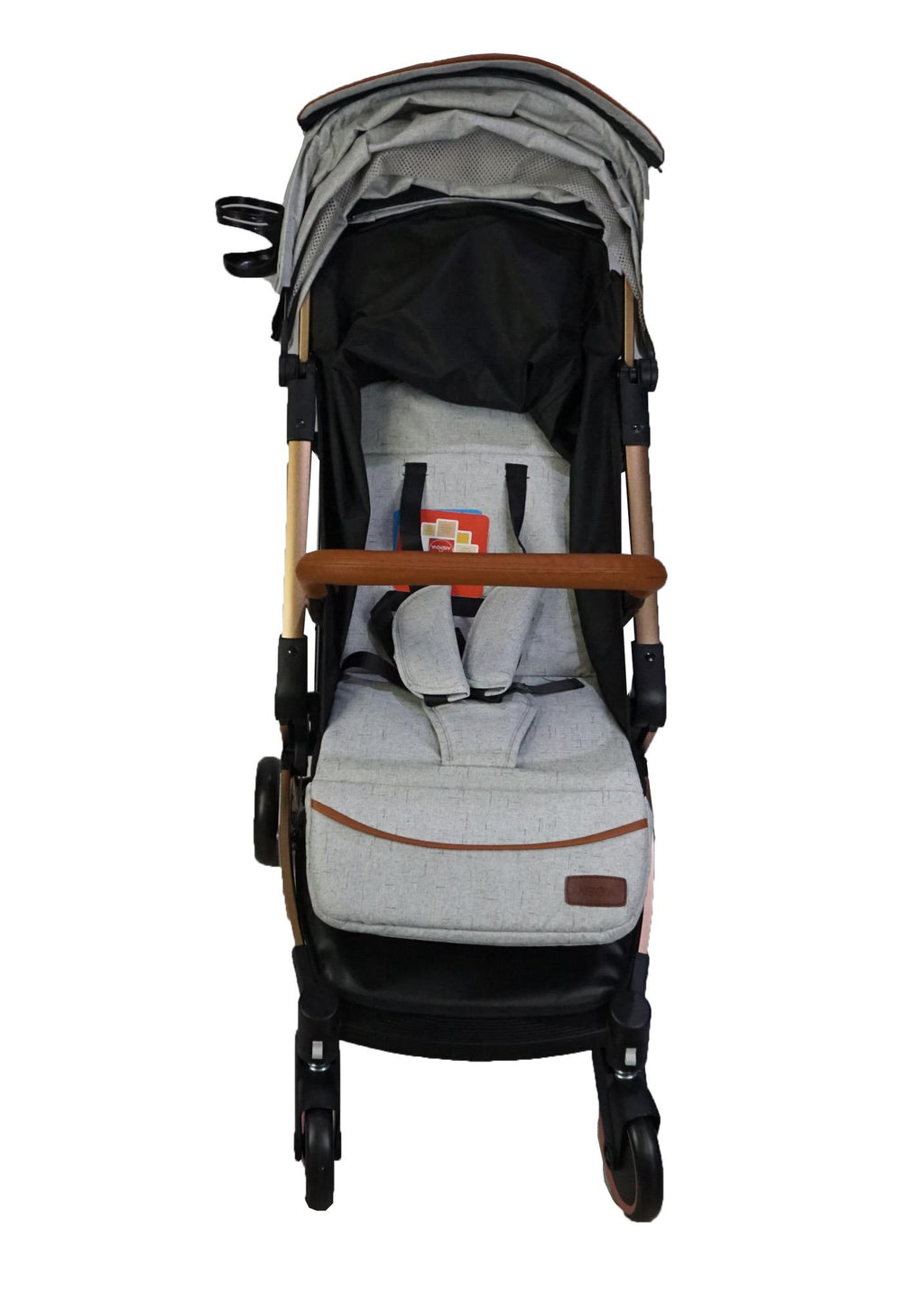 [ONLINE EXCLUSIVE] Akeeva X Evenflo Travel Stroller (Esmio Gold)