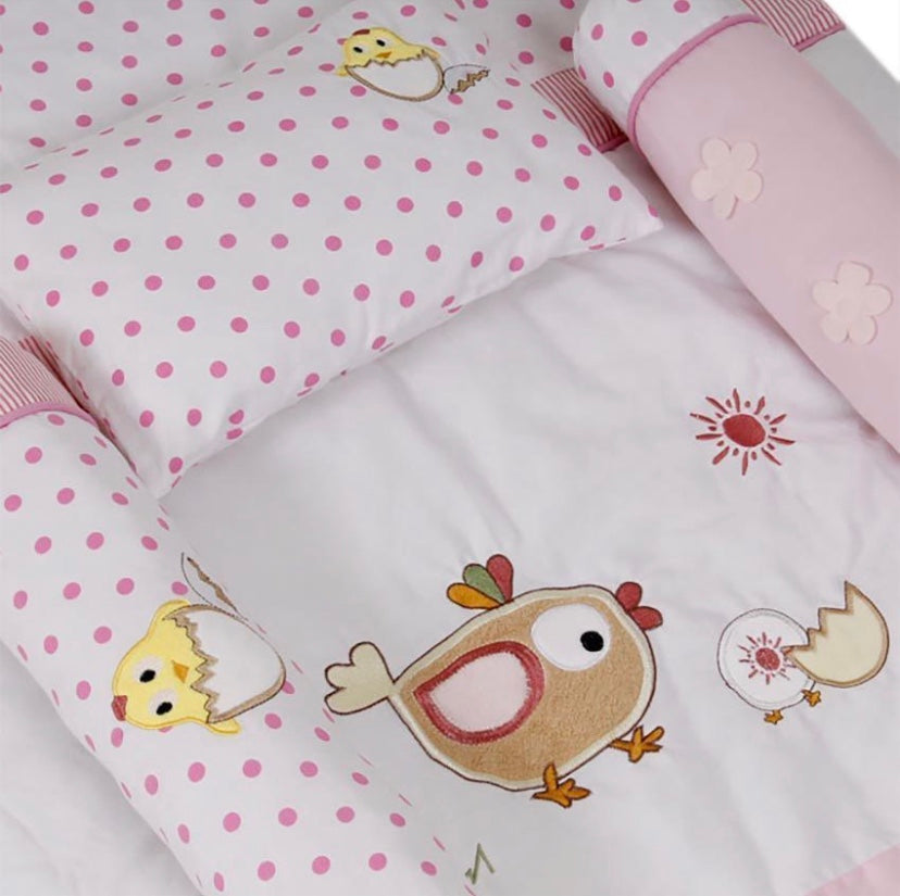 Akeeva AK-330 Comforter 6-piece Set (Pink) 28x52