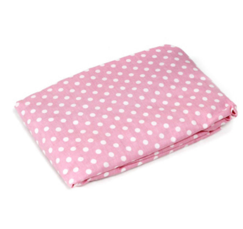 Akeeva AK-330 Crib Comforter and Bumper Pad with Bedsheet 6-piece Set (Pink) 28x41