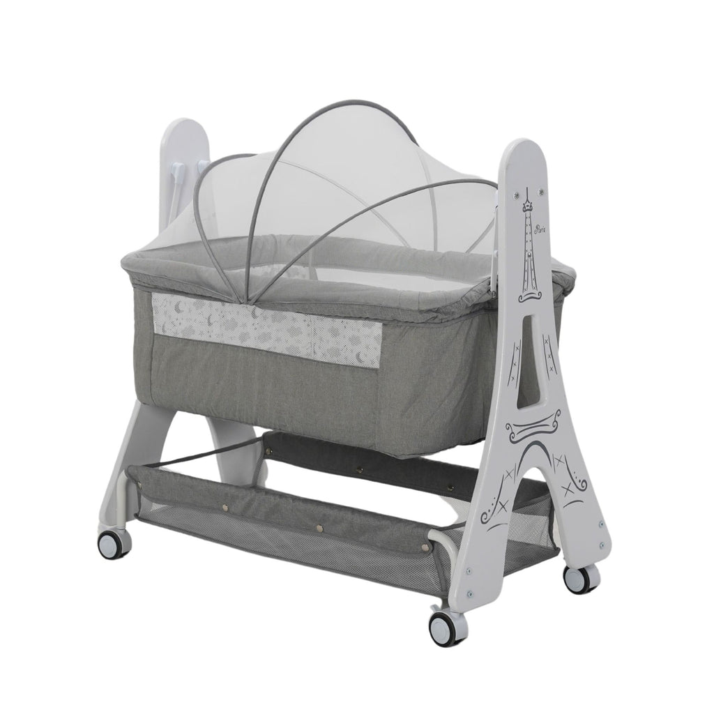 Akeeva Luxury Wood Sidebed Crib (Classique)