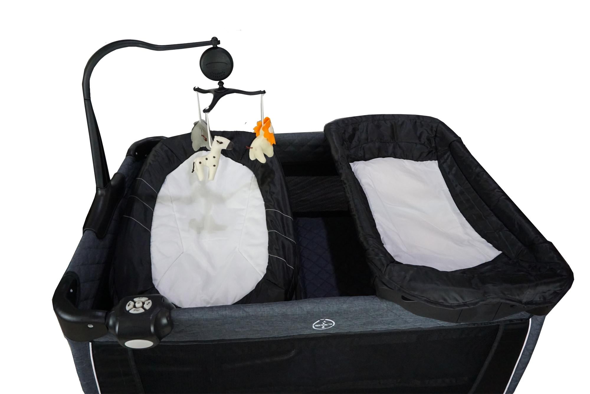 Akeeva Luxury Playpen w/changer and snoozer  (Sage)