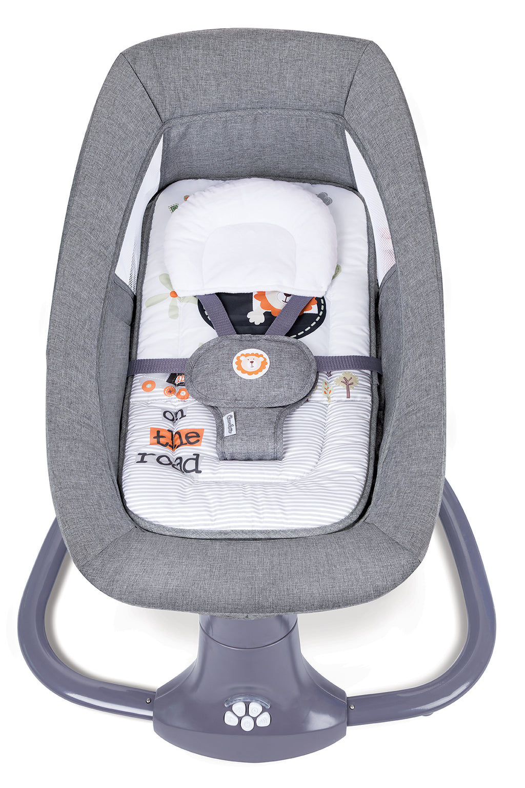 Akeeva Newborn to Toddler Reclinable Automatic Snoozer Swing (SNUGGLI)