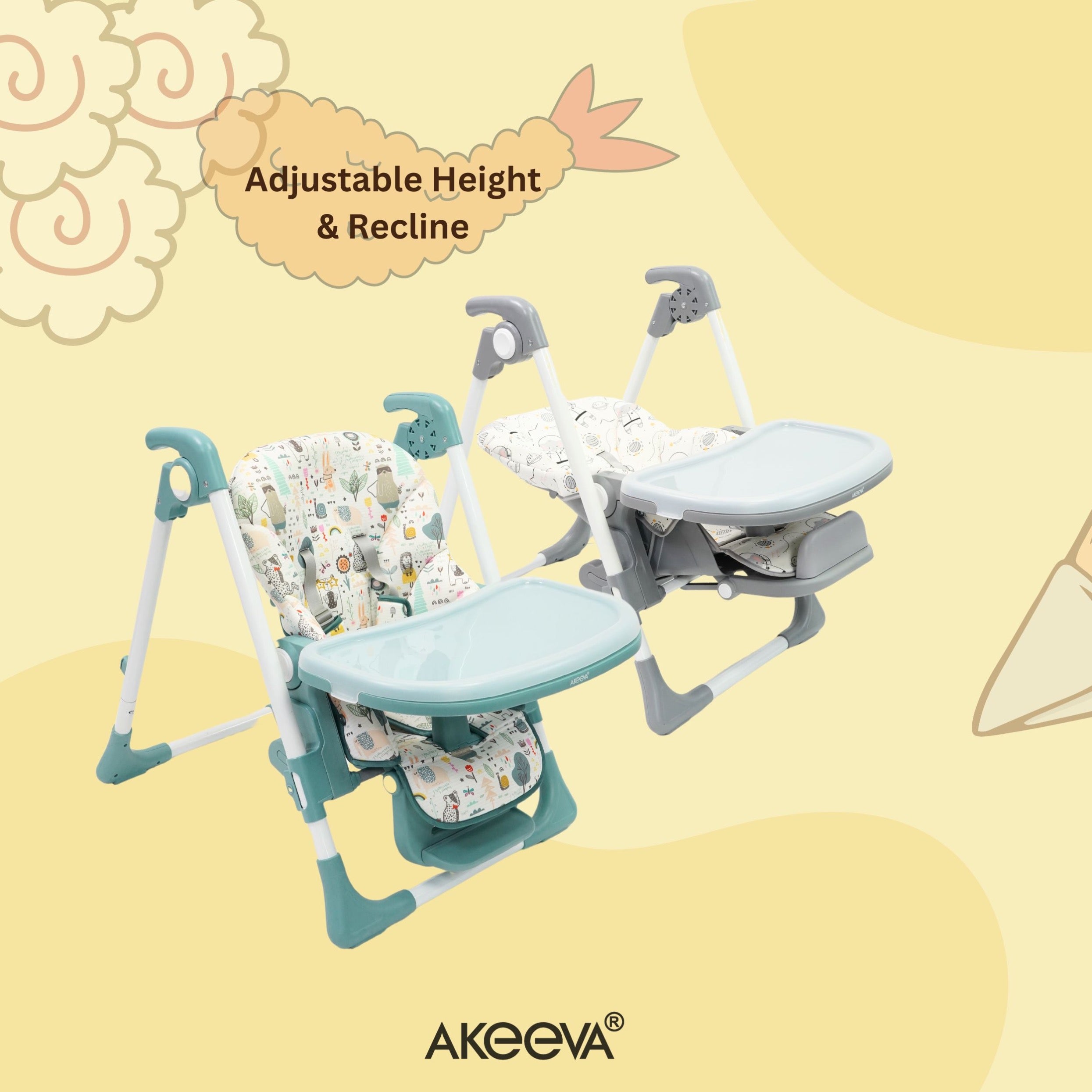 Akeeva Luxury High Chair (Mincho)