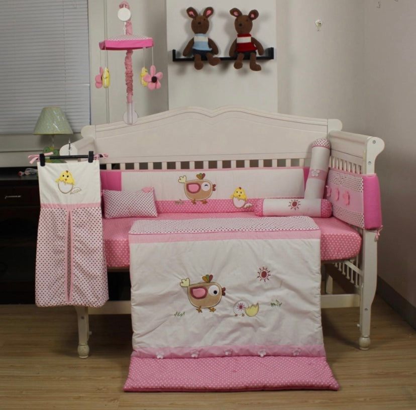 Akeeva AK-330 Comforter 6-piece Set (Pink) 28x52