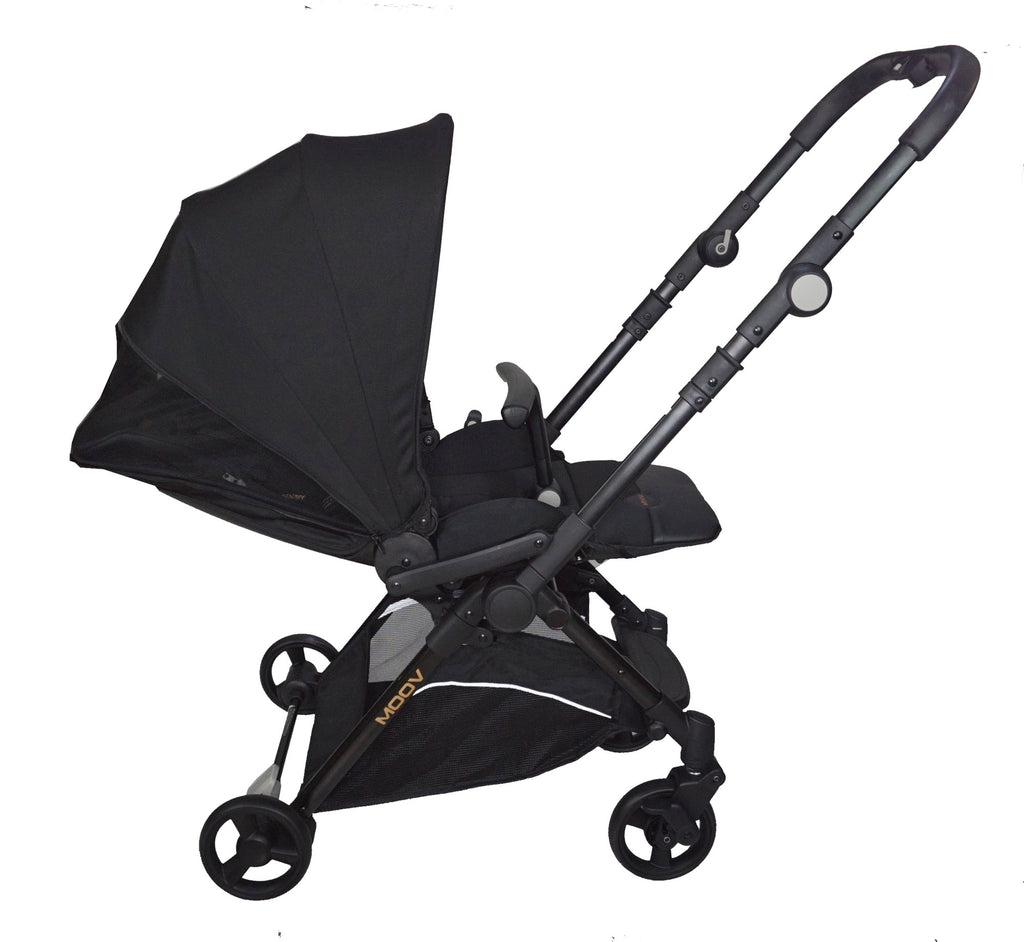 [ONLINE EXCLUSIVE] Akeeva Luxury REVERSIBLE Handle Travel Stroller (Moov)